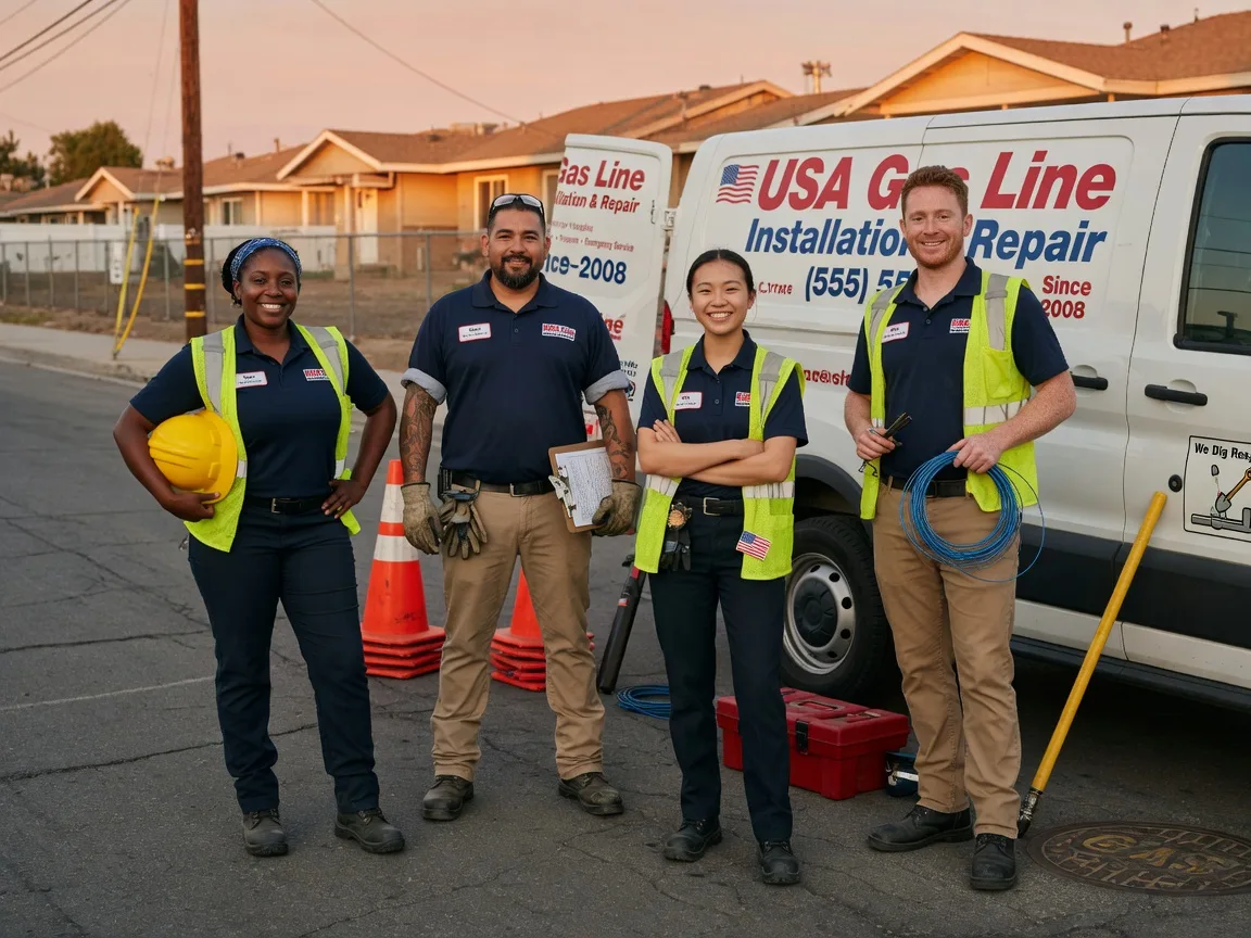 Gas Line Installation company in Powellsville, NC